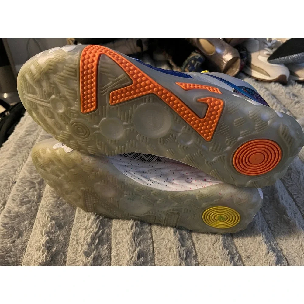 Nike PG 6 What The Paul George Silver Multi DH8446-101 Basketball Shoes Mens